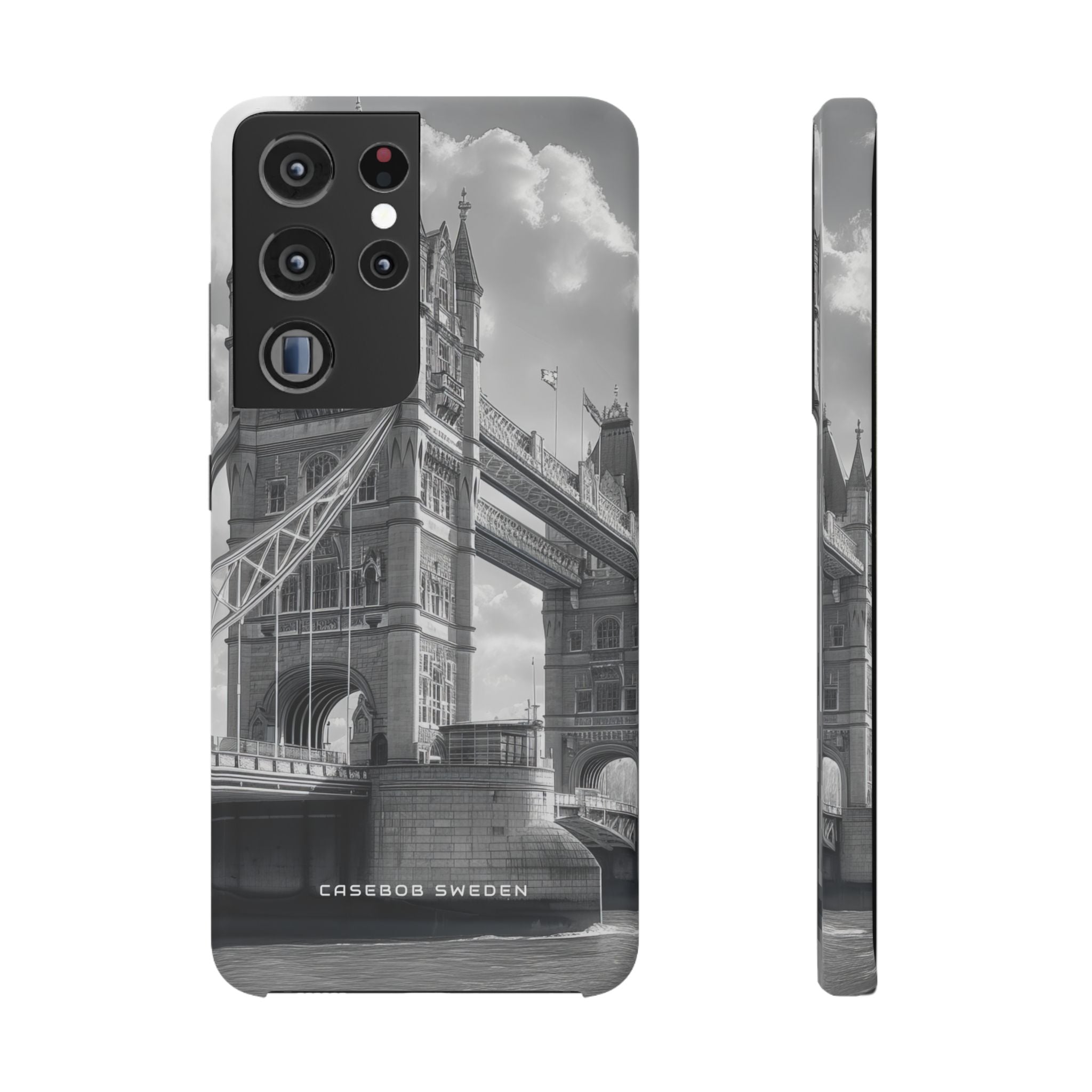 Tower Bridge Monochrome Architecture Study Samsung S21 - Slim Phone Case