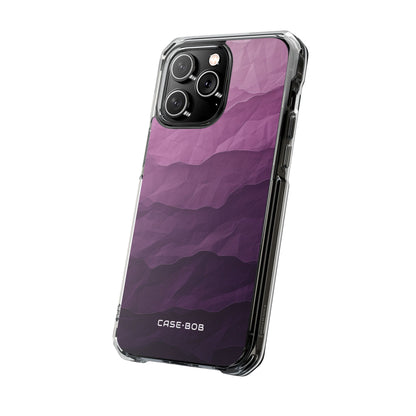 Purple Wave Layers iPhone 14 Pro Max Case - Impact