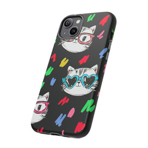 Cat Coloring - Protective Phone Case