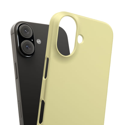 Pale Golden Rod iPhone 16 - Slim Phone Case