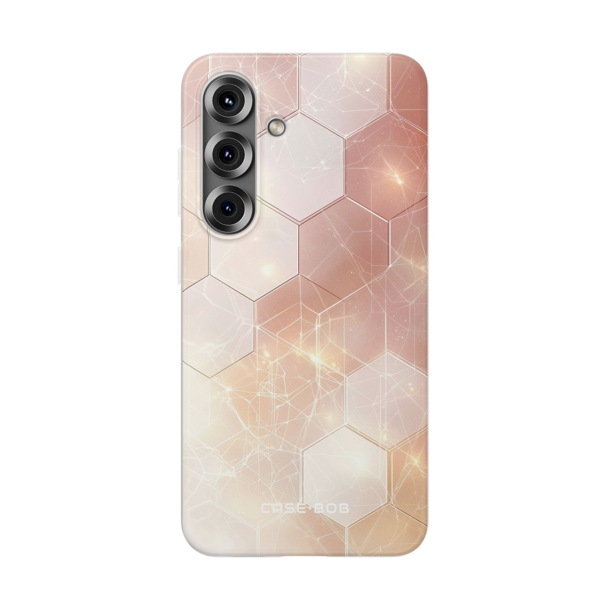 Honeycomb Glow Samsung S25 Case - Soft