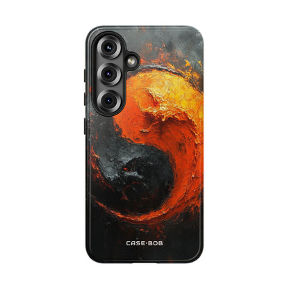 Molten Yin-Yang Samsung S25 Case - Tough