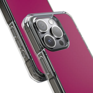 Jazzberry Jam | Handyhülle für iPhone (Clear Impact Case – magnetisch) 