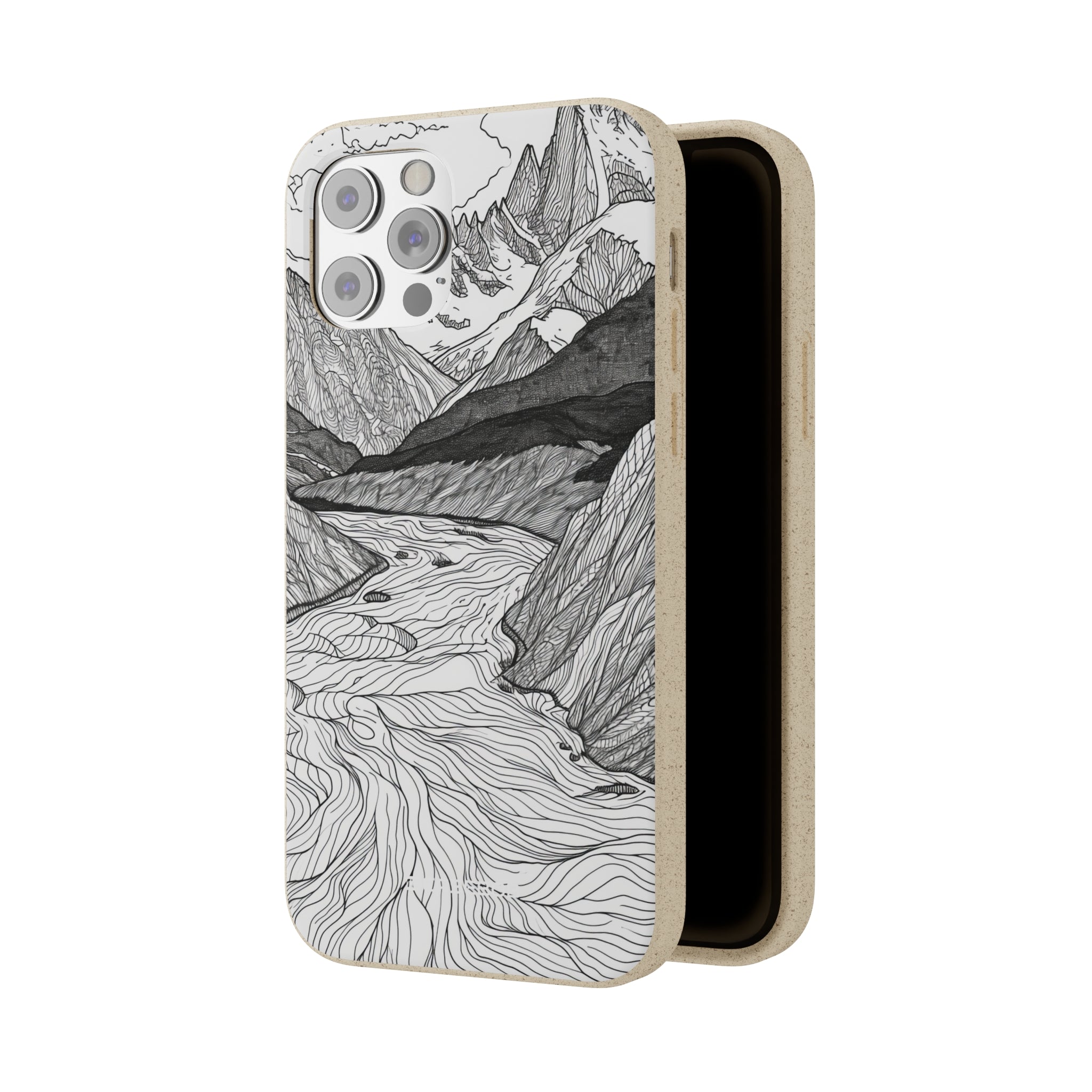 Mountain Tranquility | Biodegradable Phone Case