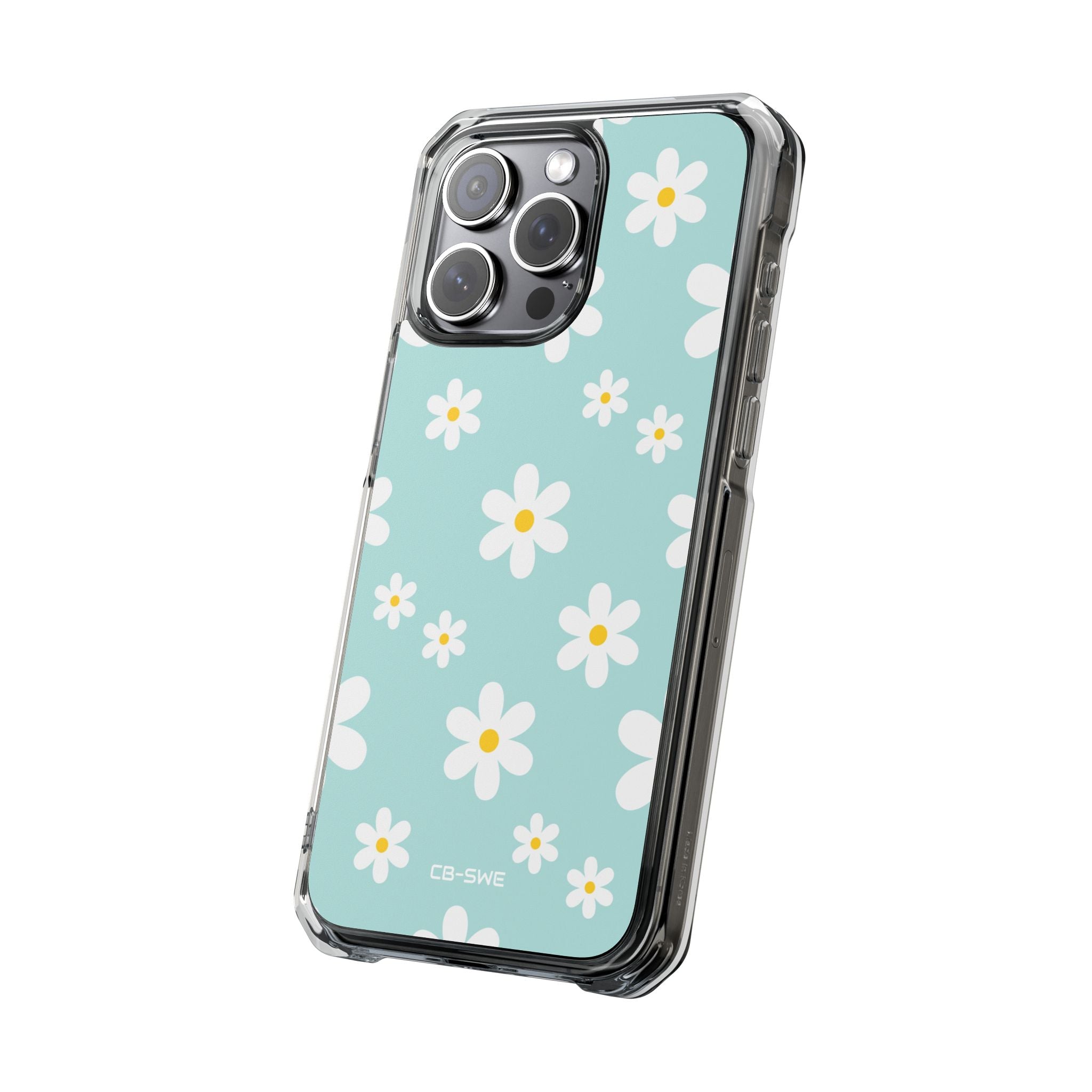 Daisies On Blue iPhone Case - Impact