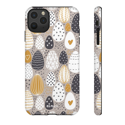 Easter Eggs Playful - iPhone Case