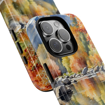 Autumn Leaves Reflect - iPhone Case