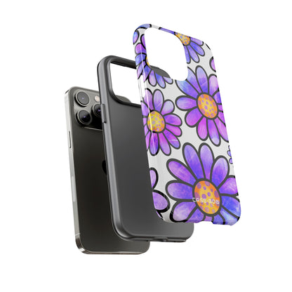 Polka Dot Blooms iPhone 14 Pro Max Case - Tough