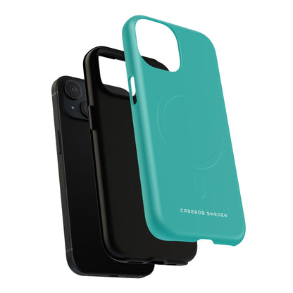 Light Sea Green iPhone 15 | Tough+ Phone Case