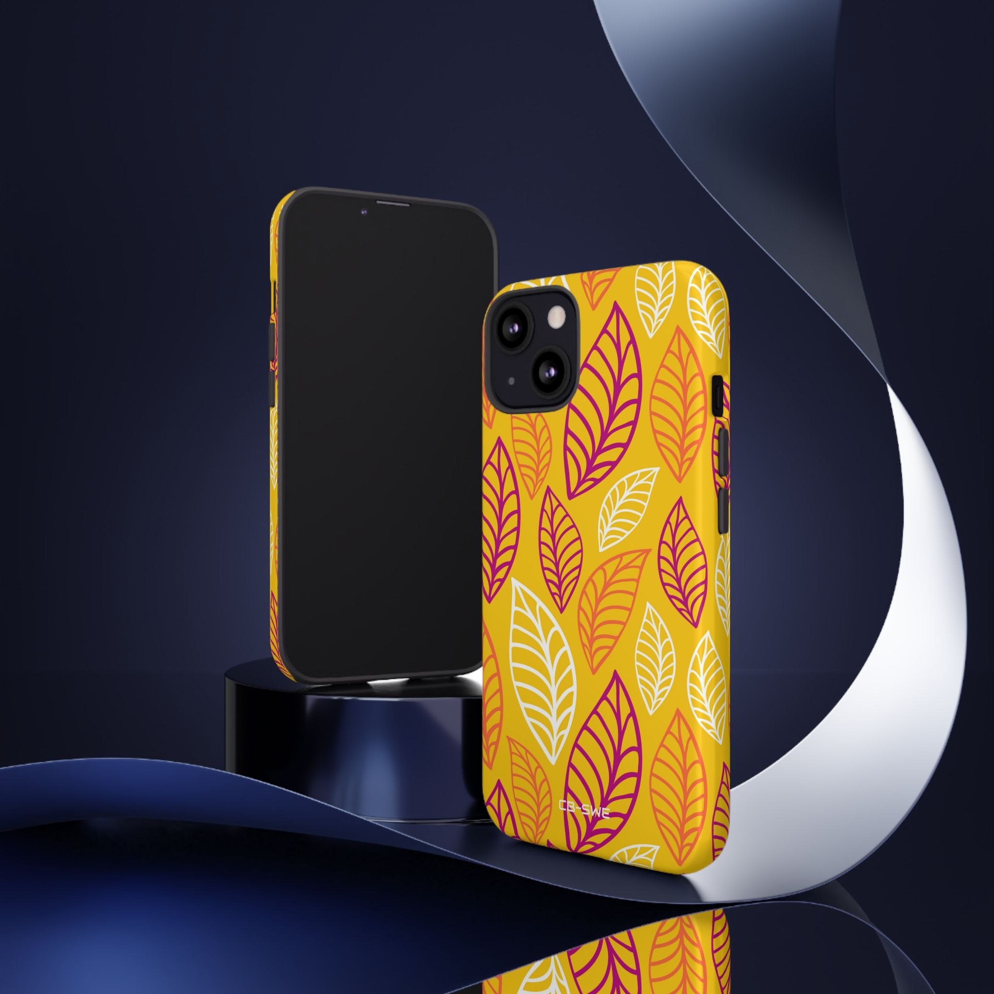 Vibrant Leaf Symphony - iPhone Case