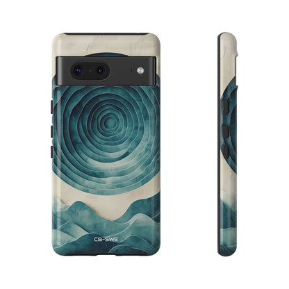 Waves Embrace Circles - Google Pixel Case