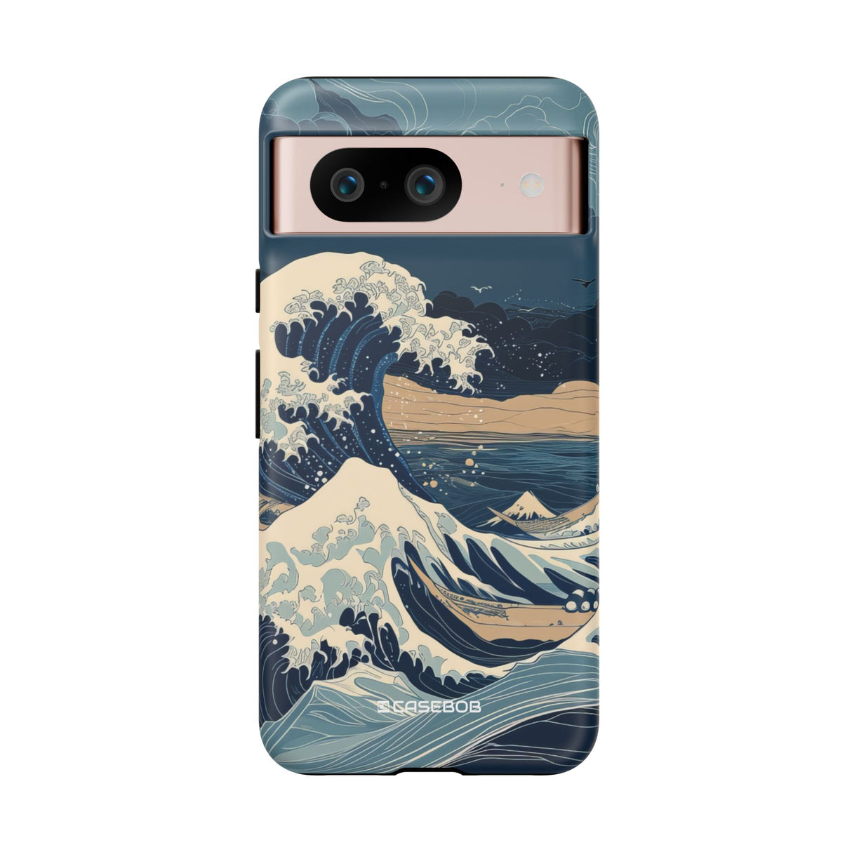 Ocean's Majesty: Ukiyo-e Waves - for Google Pixel 8