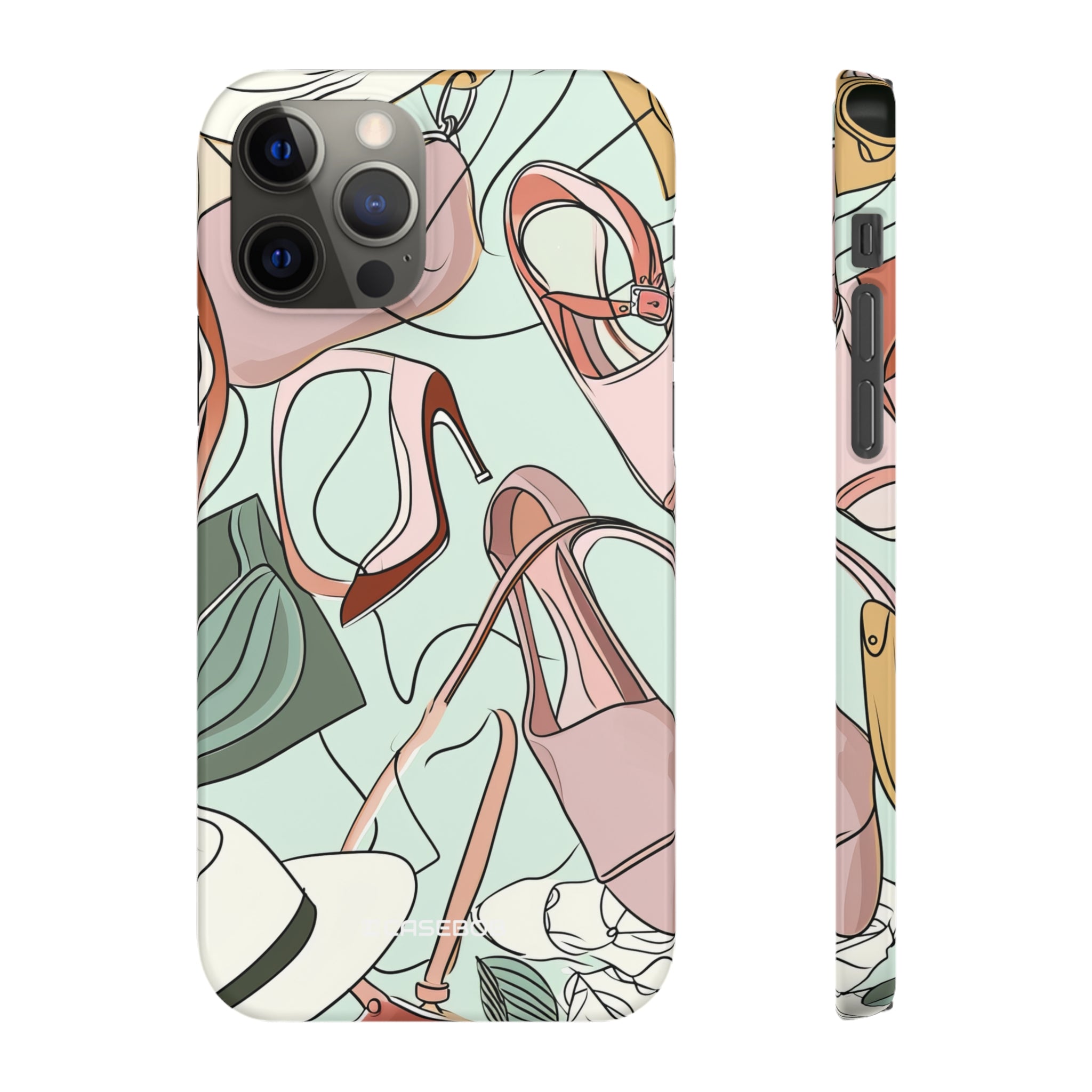 Pastel Elegance | Slim Phone Case for iPhone