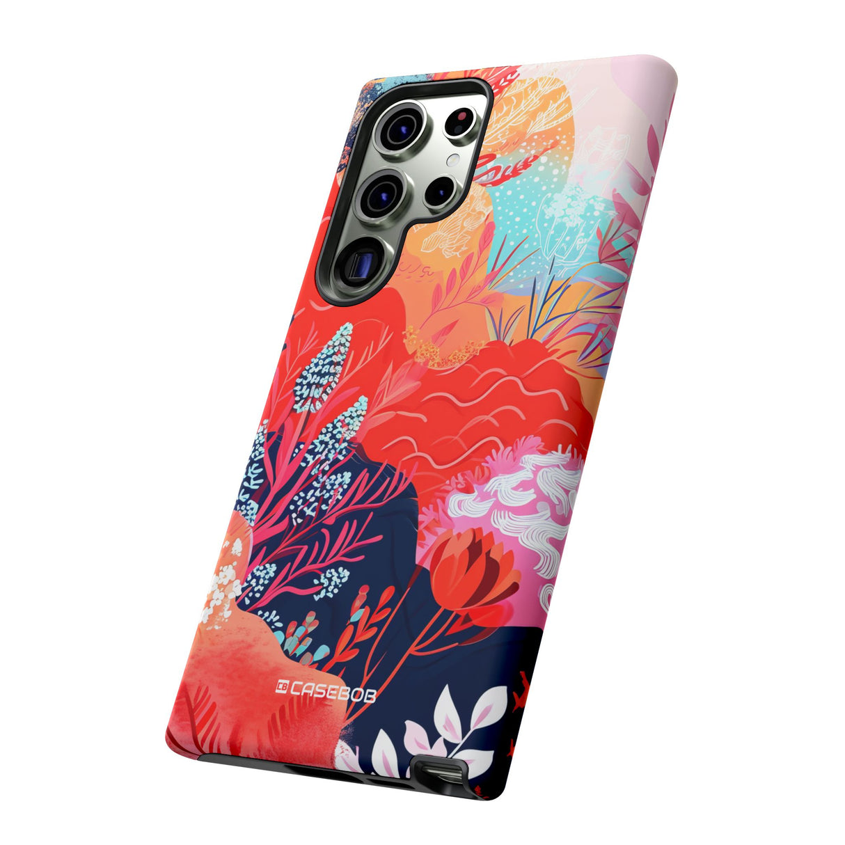 Living Coral Design | Handyhülle für Samsung (Schutzhülle)