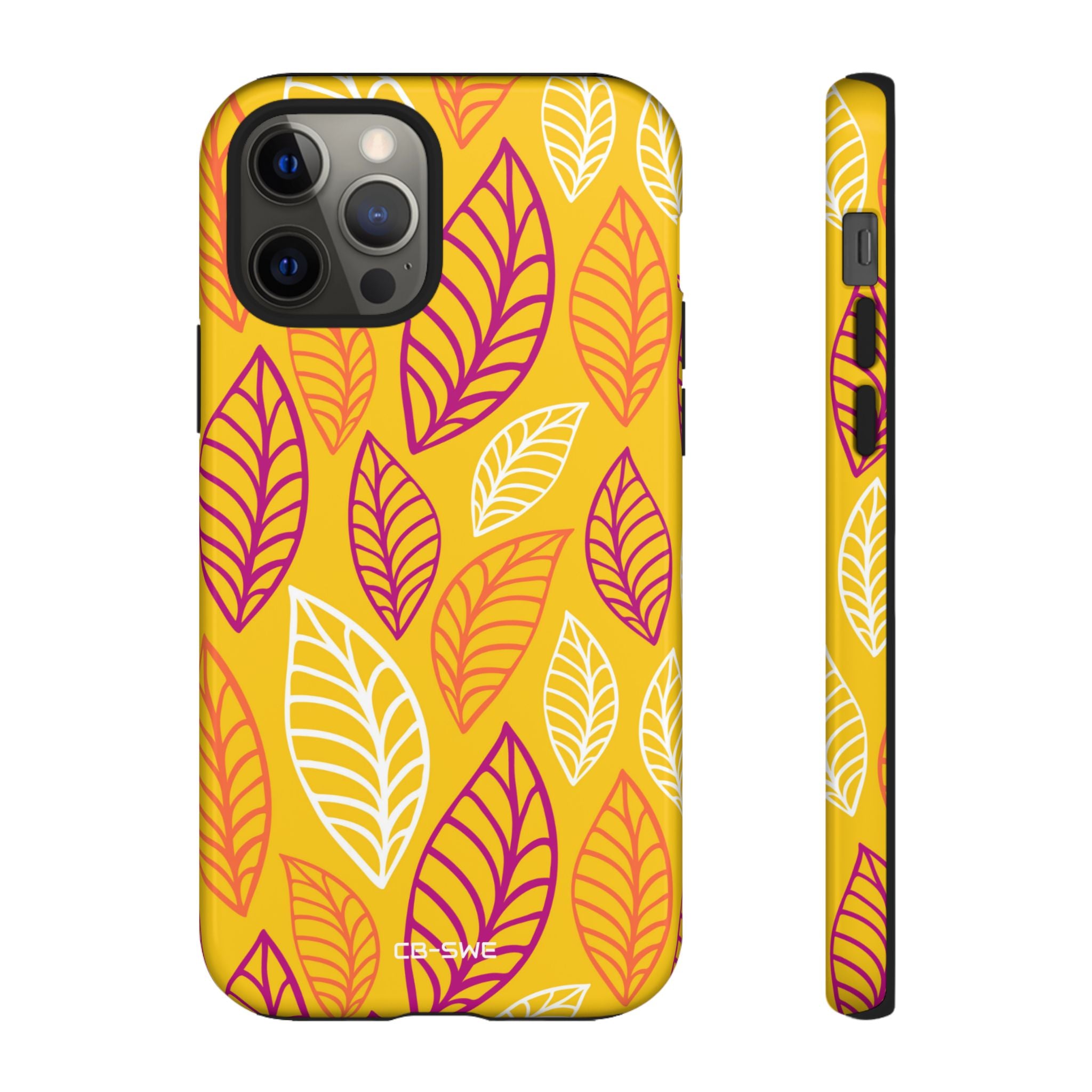 Vibrant Leaf Symphony - iPhone Case