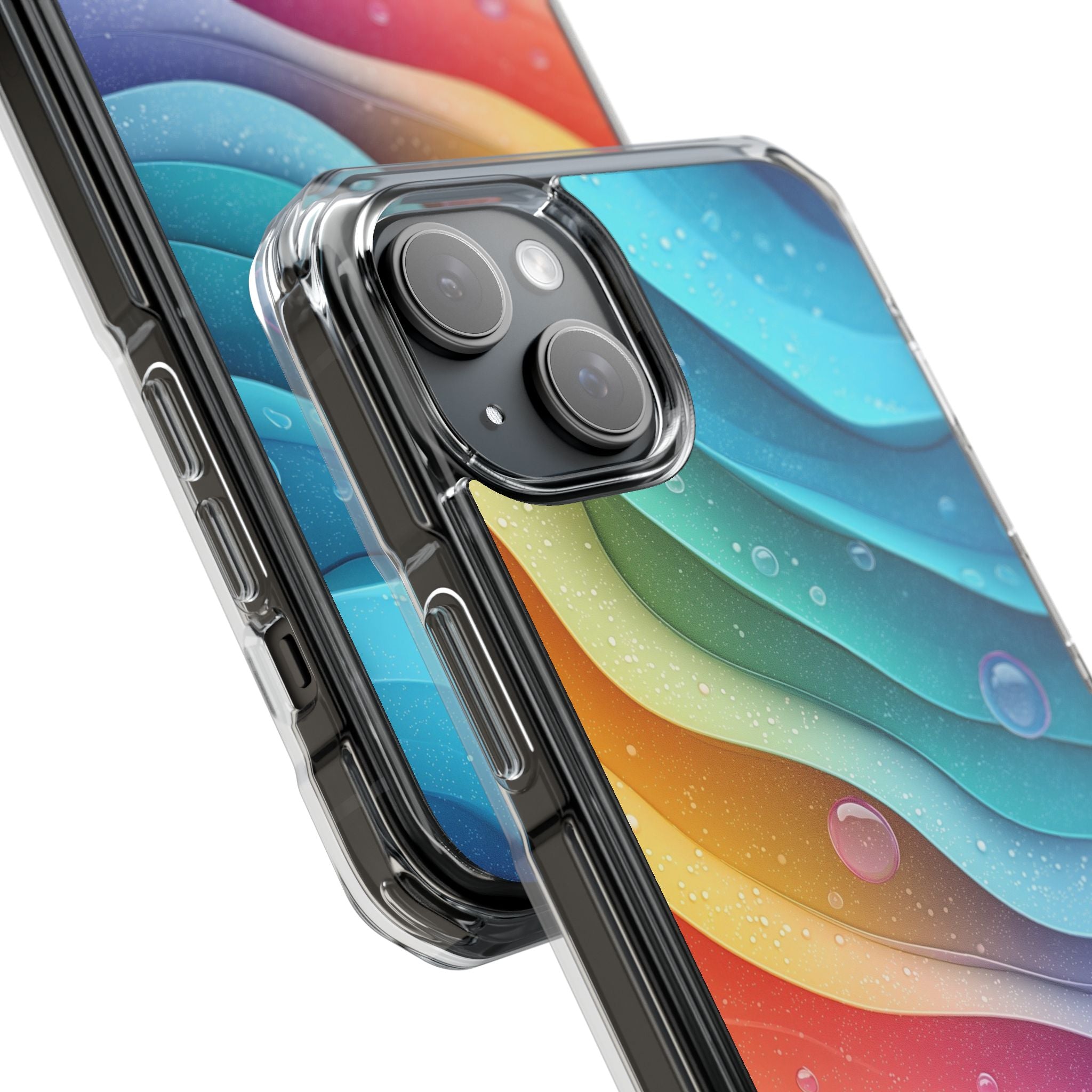 Waves Dance Playfully iPhone Case - Impact