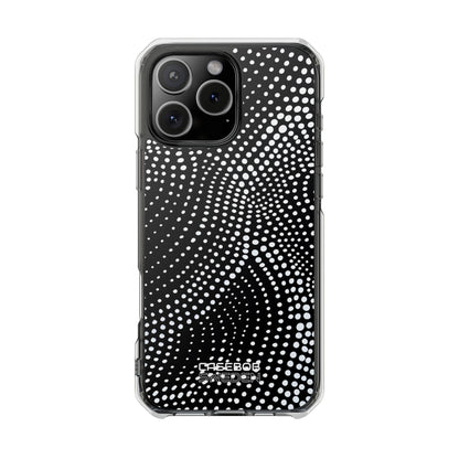 Waves of Dots iPhone 16 - Impact Clear+