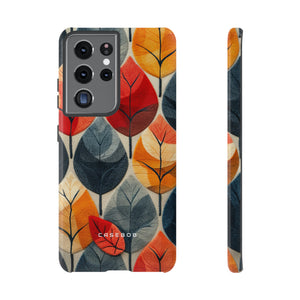 Scandinavian Leafy Serenity - Protective Phone Case