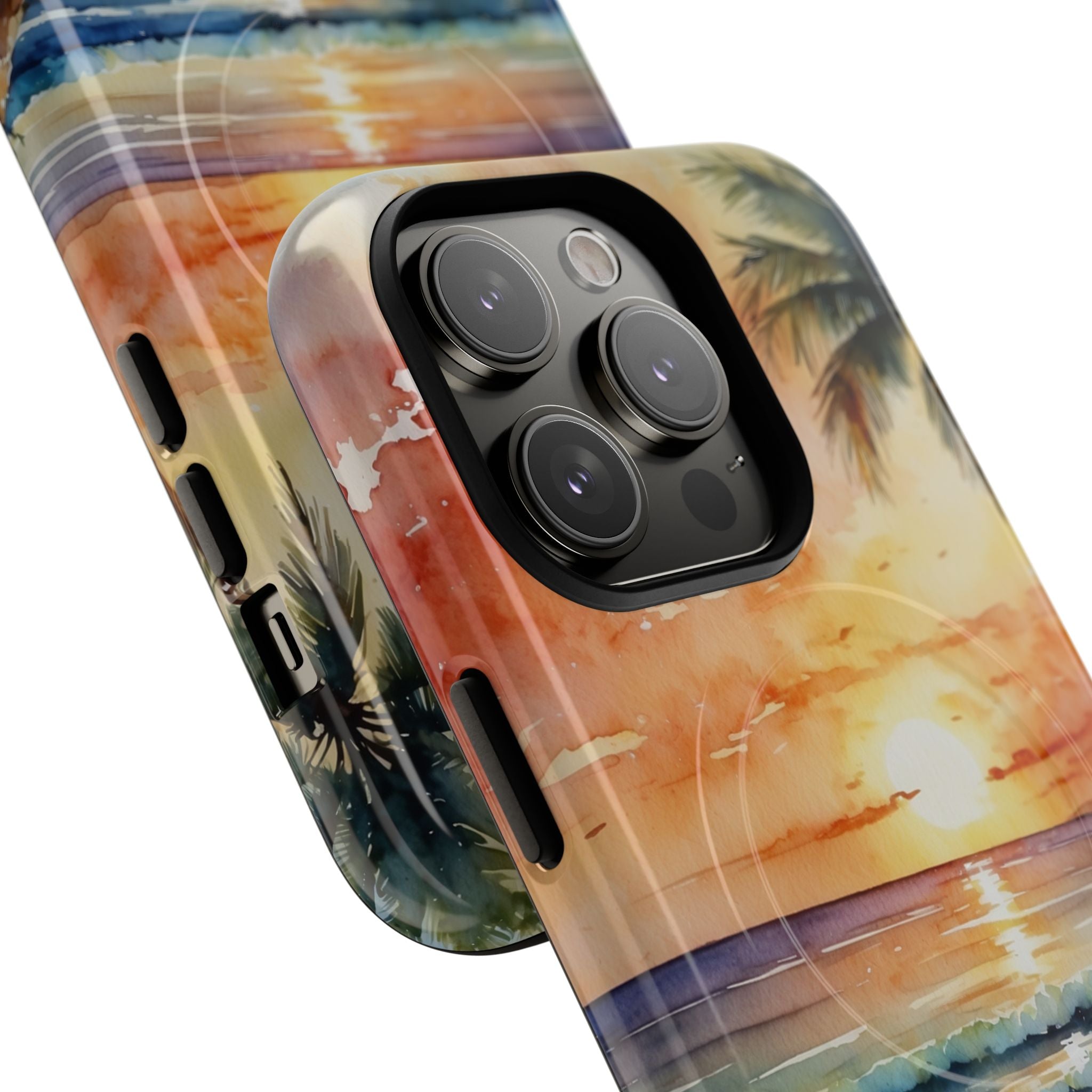 Sunset Palm iPhone 14 Pro Case - Tough+