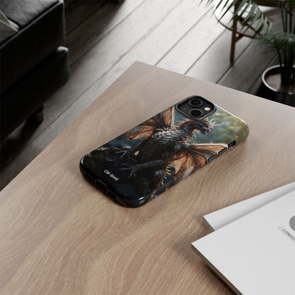Majestic Dragon Glows - iPhone Case