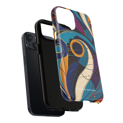 Vintage Vortex Harmony iPhone 14 | Tough+ Phone Case