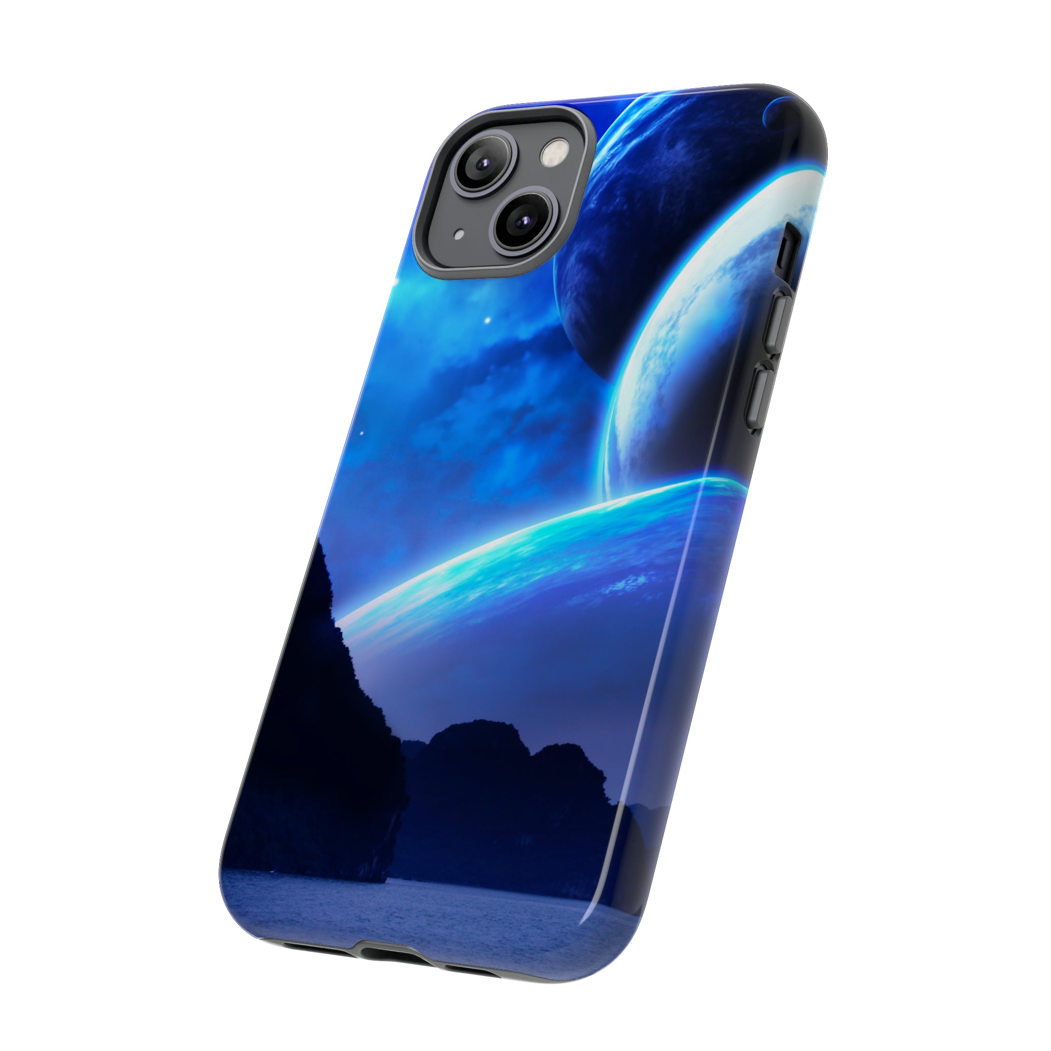 Fantasy Planet Nebula - Protective Phone Case