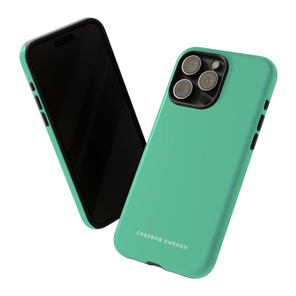 Medium Aquamarine iPhone 15 - Tough Phone Case