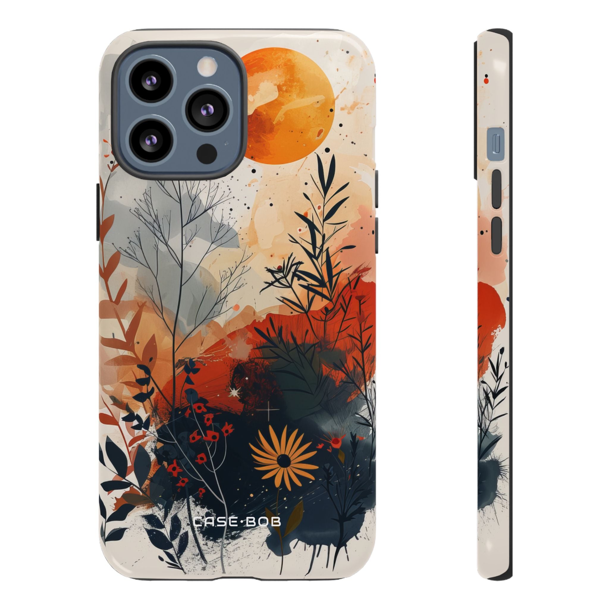 Orange Solstice iPhone 13 Pro Max Case - Tough