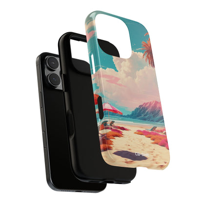 Vibrant Umbrellas Stand - iPhone Case