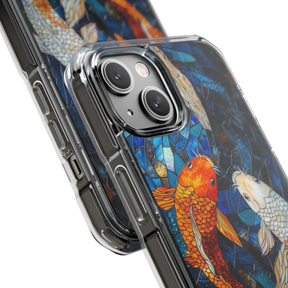 Koi Fish Swim iPhone Case - Impact