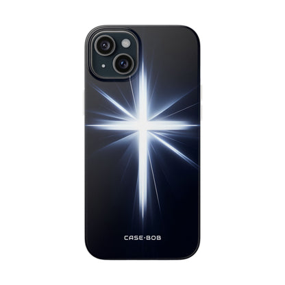 Glowing Crossburst iPhone 15 Plus Case - Soft
