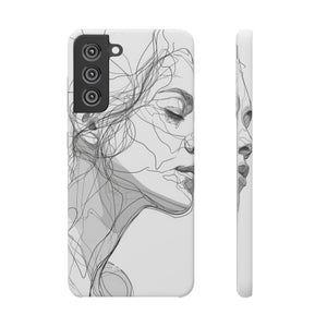 Ethereal Contours | Slim Phone Case for Samsung