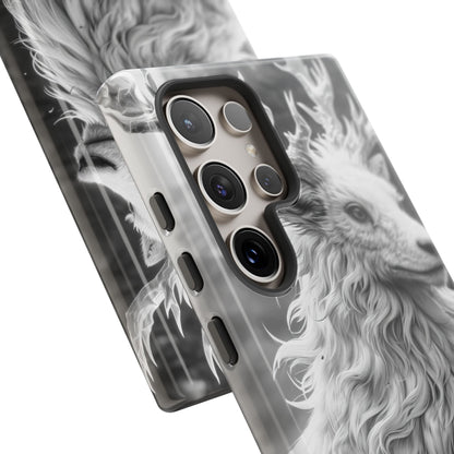 Mystical Majesty: Grayscale Enchantment - For Samsung S24