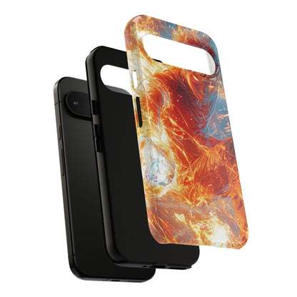 Flames Dance Wildly - Google Pixel Case
