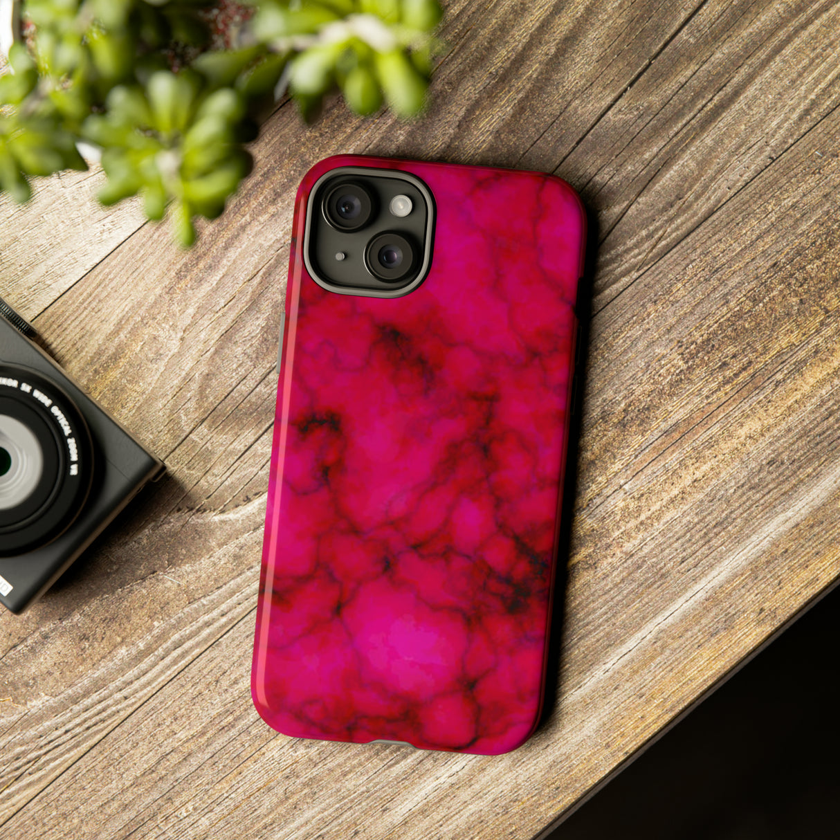 Bright Pink - Protective Phone Case