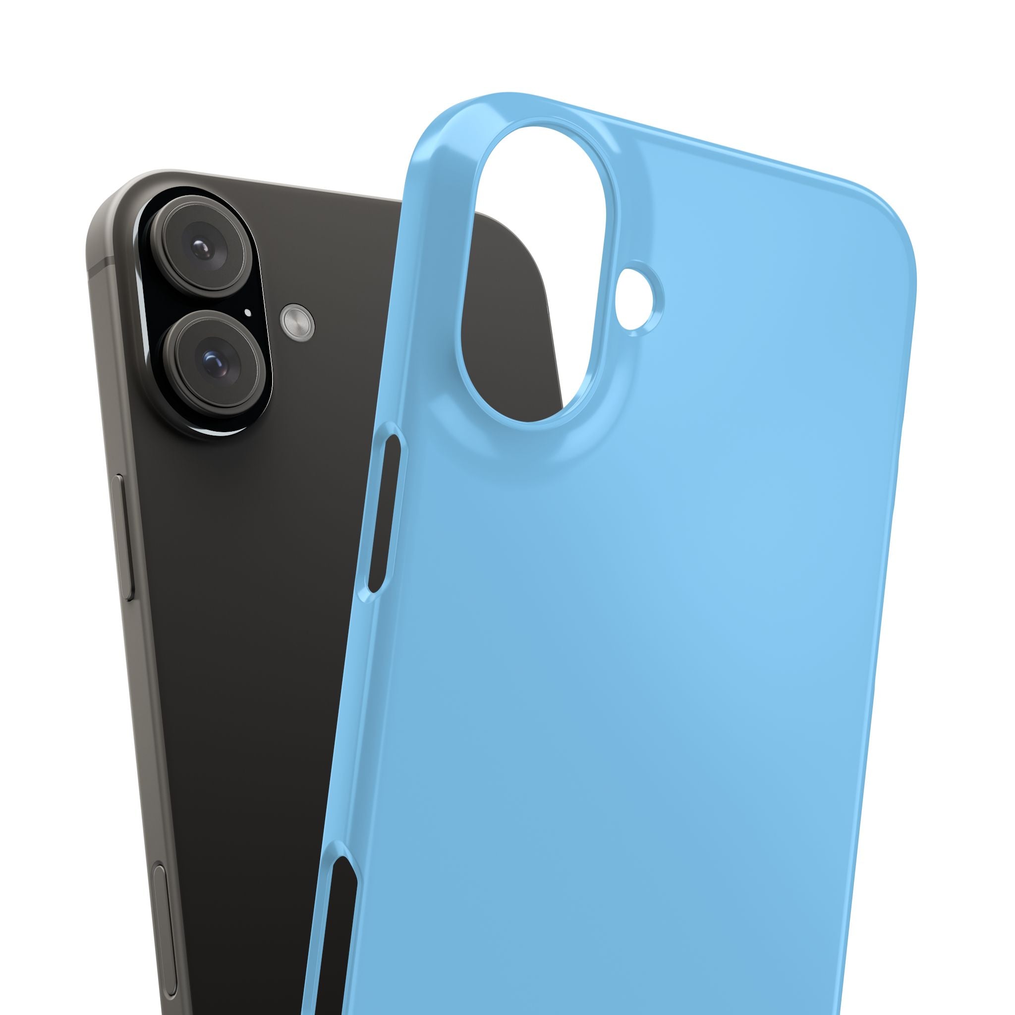 Light Sky Blue iPhone 16 - Slim Phone Case