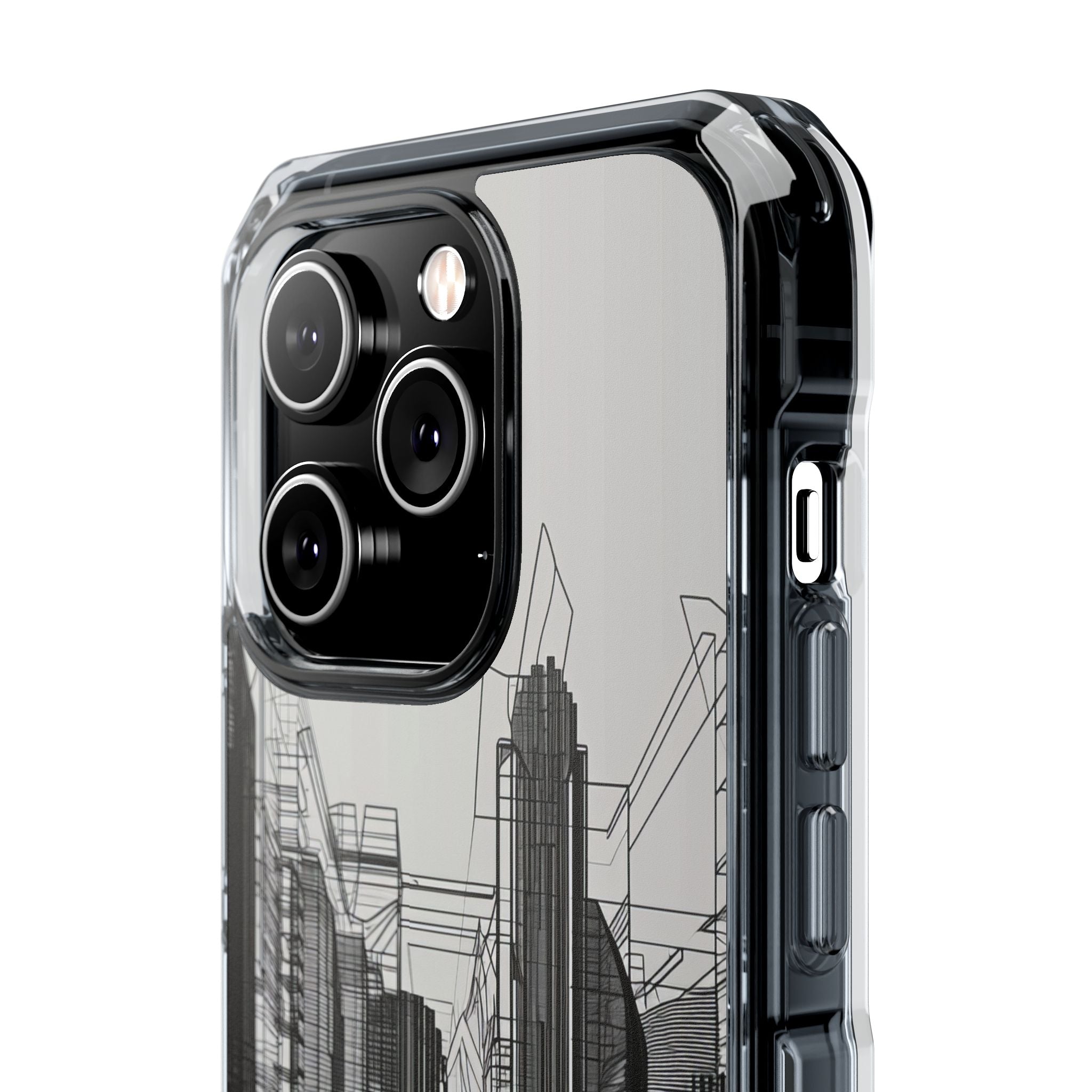 Urban Wireframe - Phone Case for iPhone