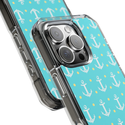 Nautical Anchors & Dots iPhone Case - Impact
