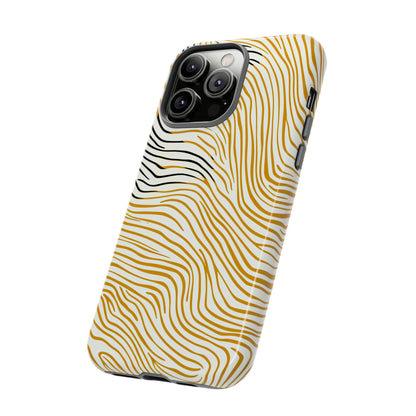 Linear Yellow Chic - Protective Phone Case