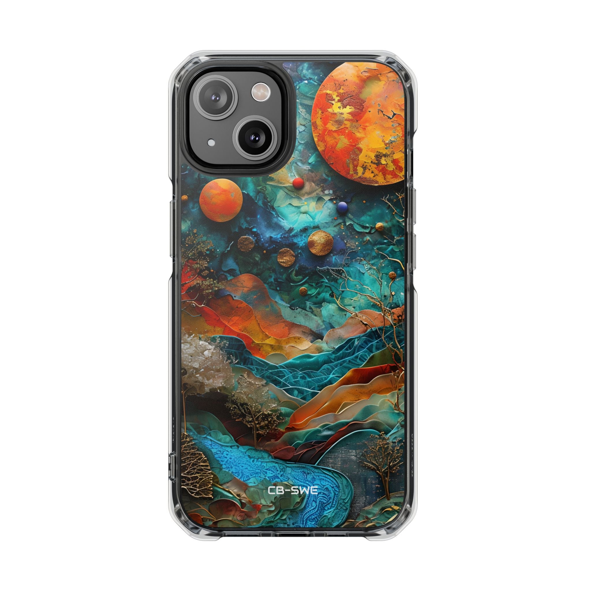 Celestial Wonders Unfold iPhone Case - Impact