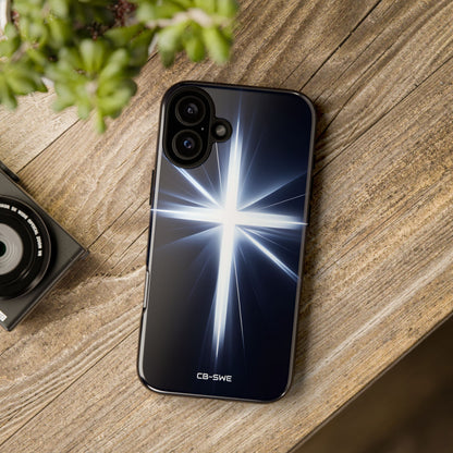 Luminous Cross Radiance - iPhone Case