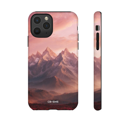 Vibrant Peaks Emerge - iPhone Case