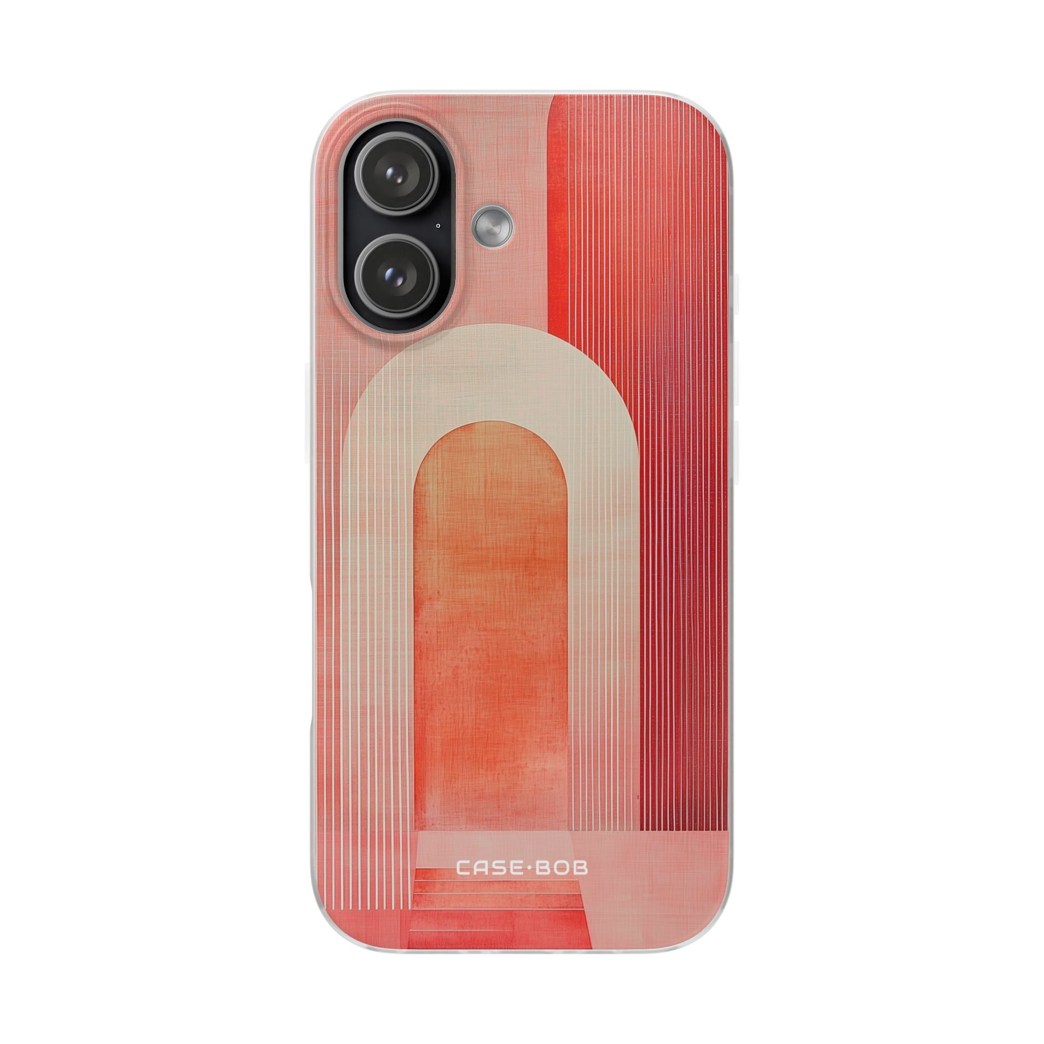Crimson Arches iPhone 17 Case - Soft