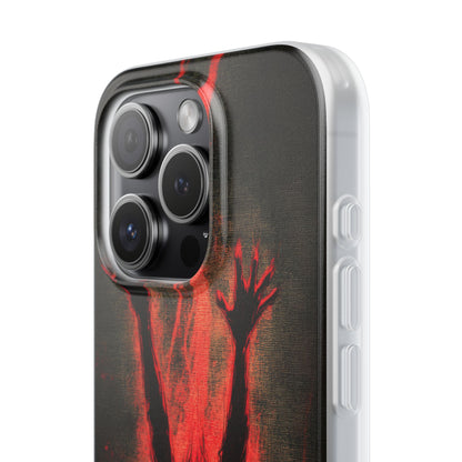 Gothic Crimson Ascension iPhone 15 - Flexi Phone Case