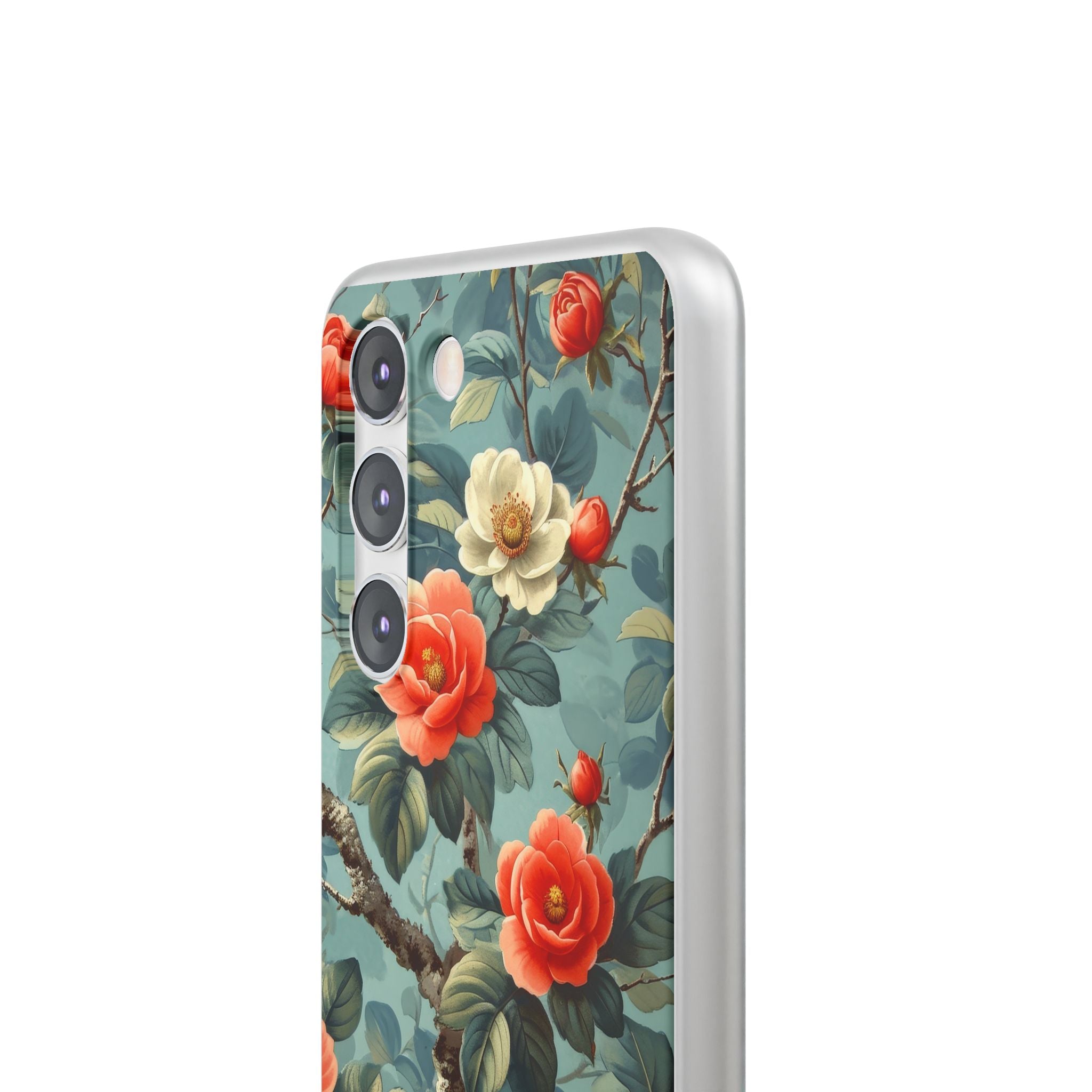 Coral Bloom Samsung S23 Case - Soft