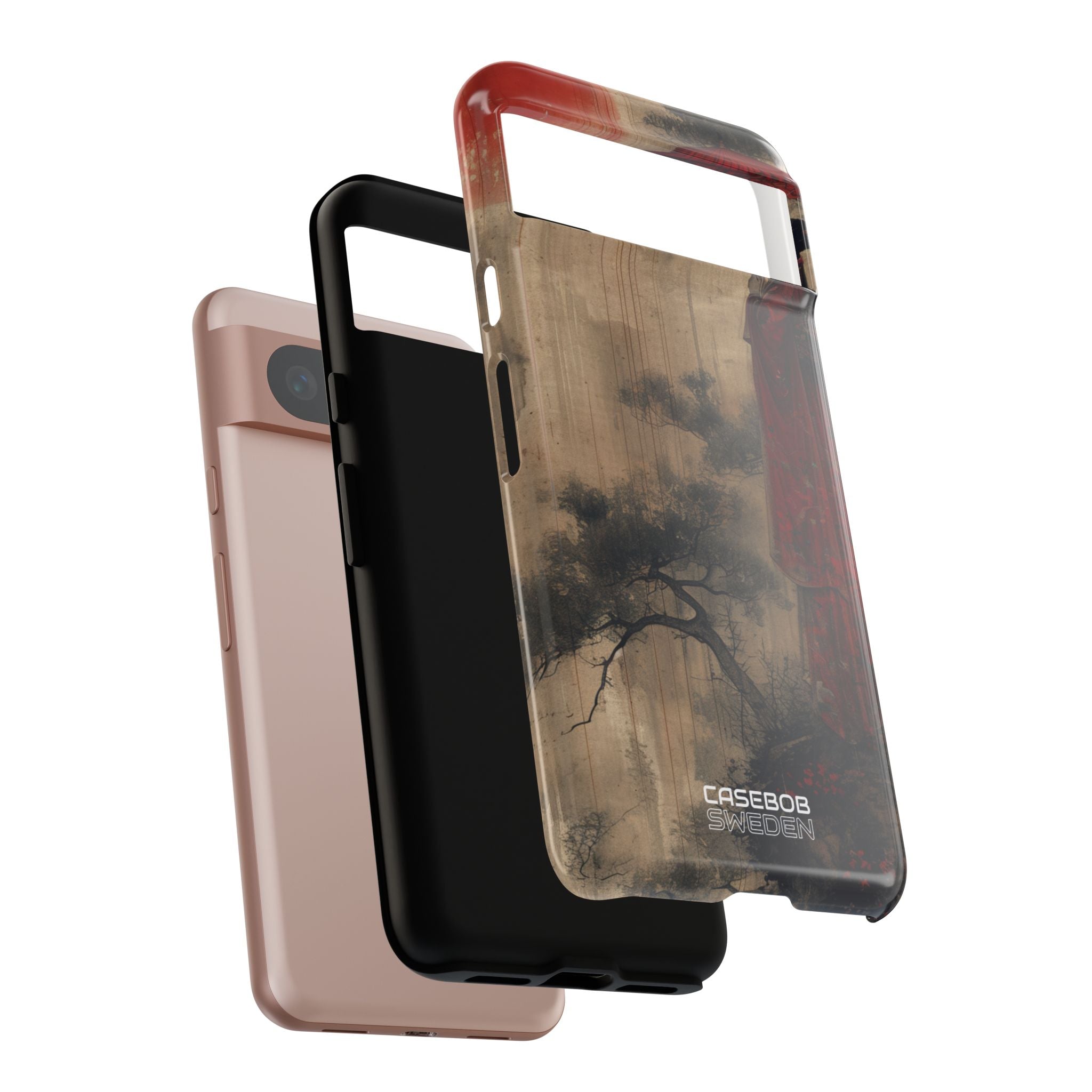 Vista Ombrello Cremisi Google Pixel 8 - Tough