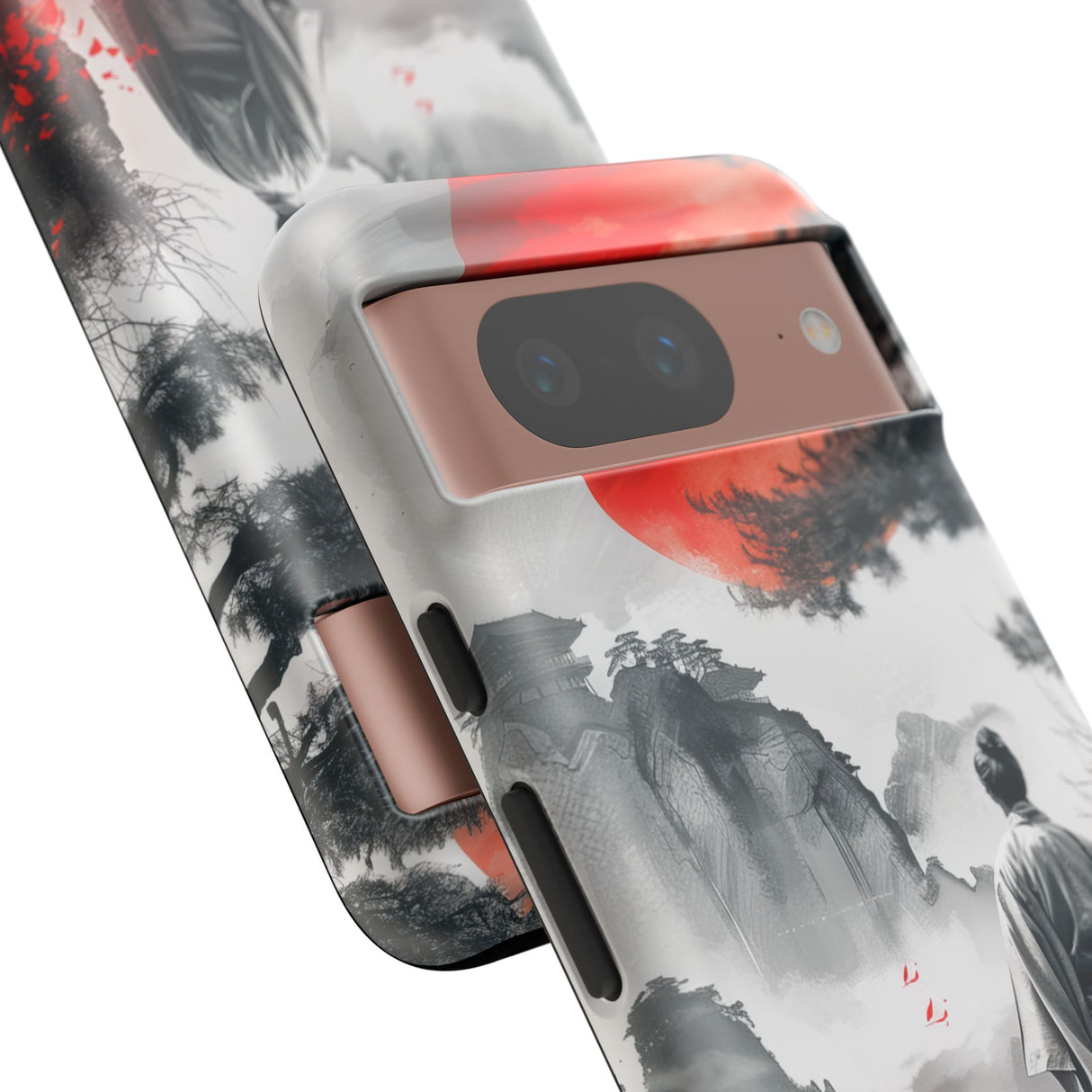 Serene Samurai Sunrise | Protective Phone Case for Google Pixel