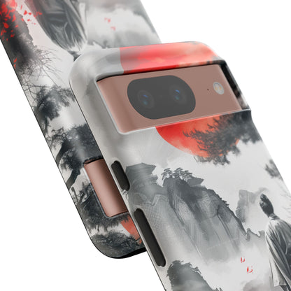 Serene Samurai Sunrise - Phone Case for Google Pixel