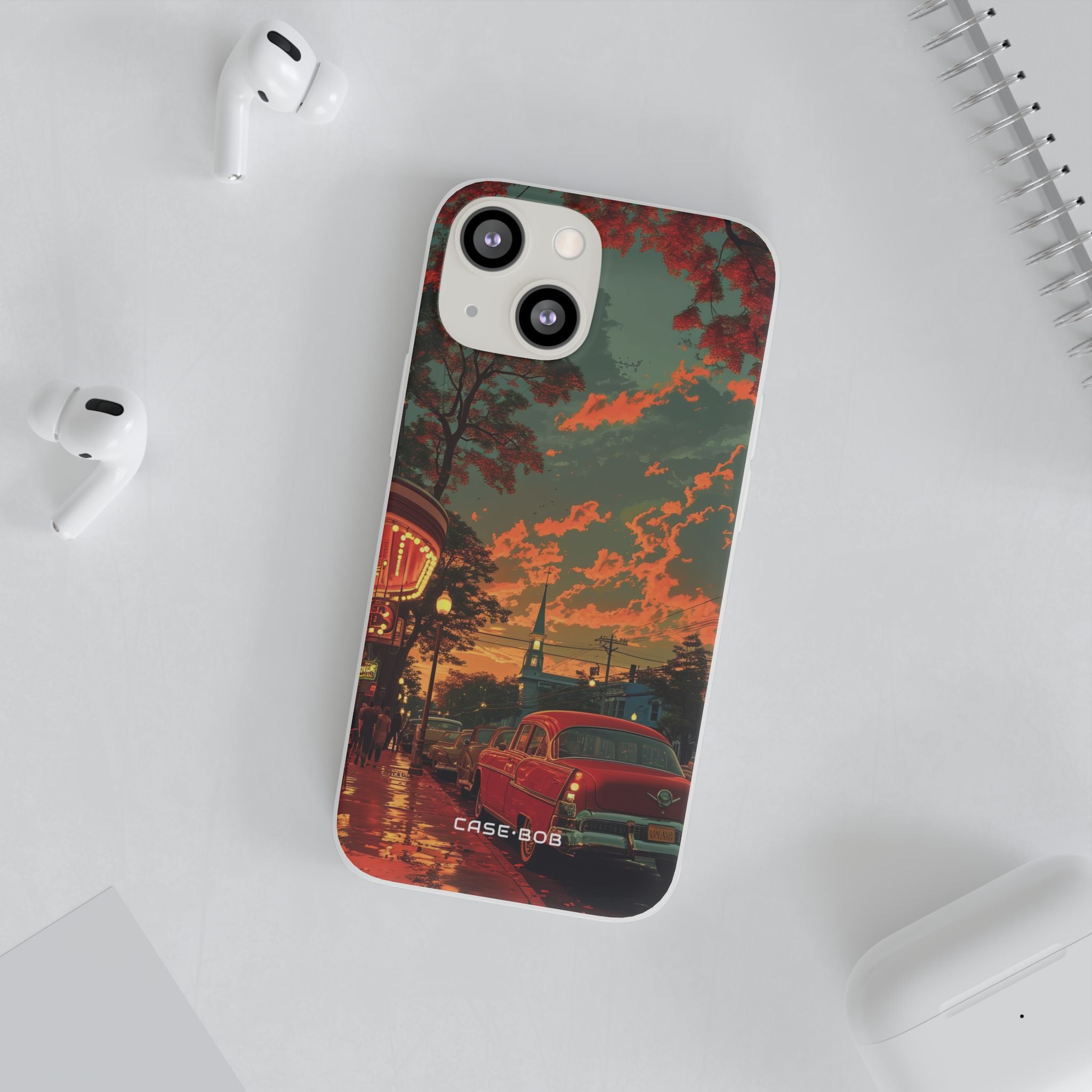 Crimson Classic iPhone 13 mini Case - Soft