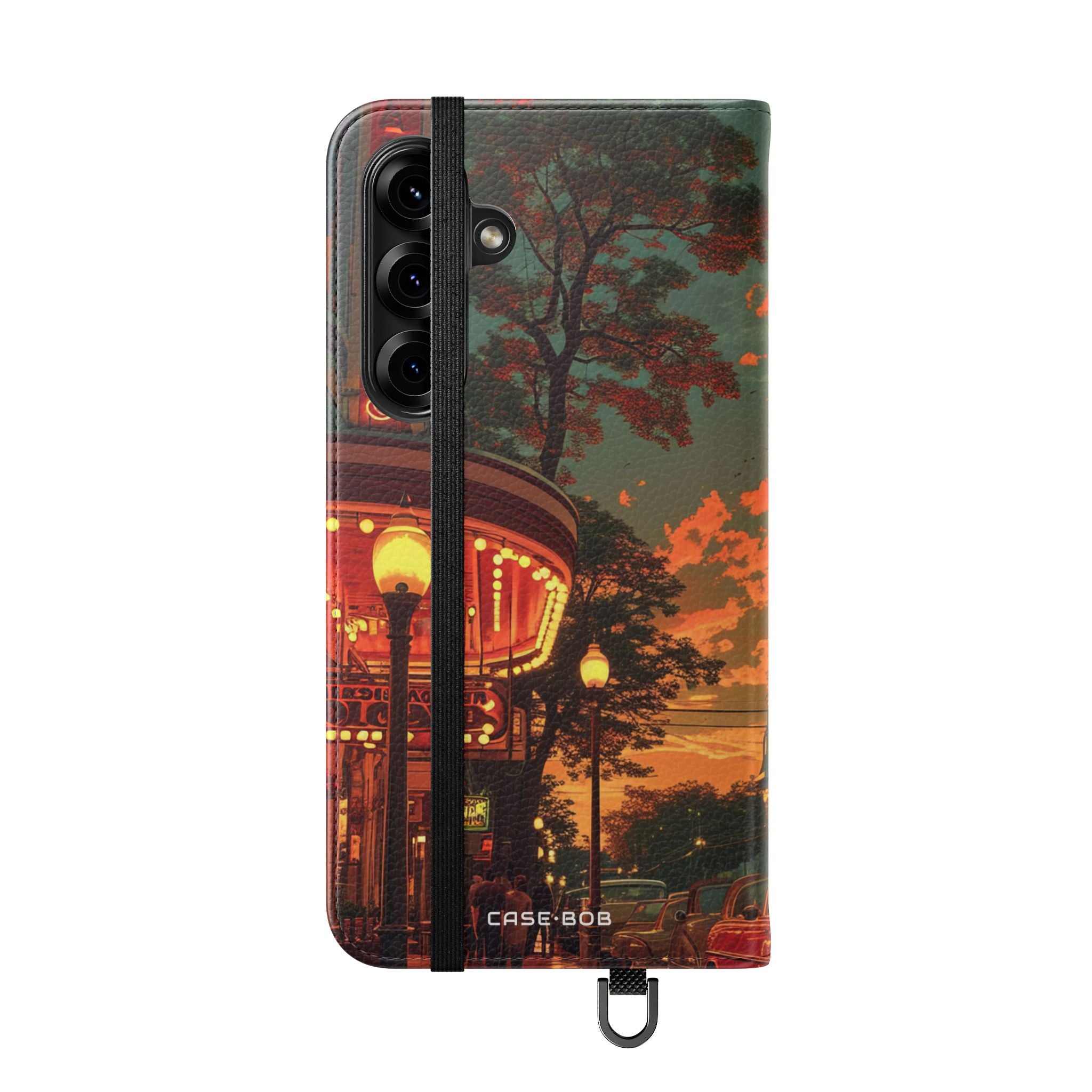 Crimson Classic Glow - Samsung S25+ Case - Lompakko